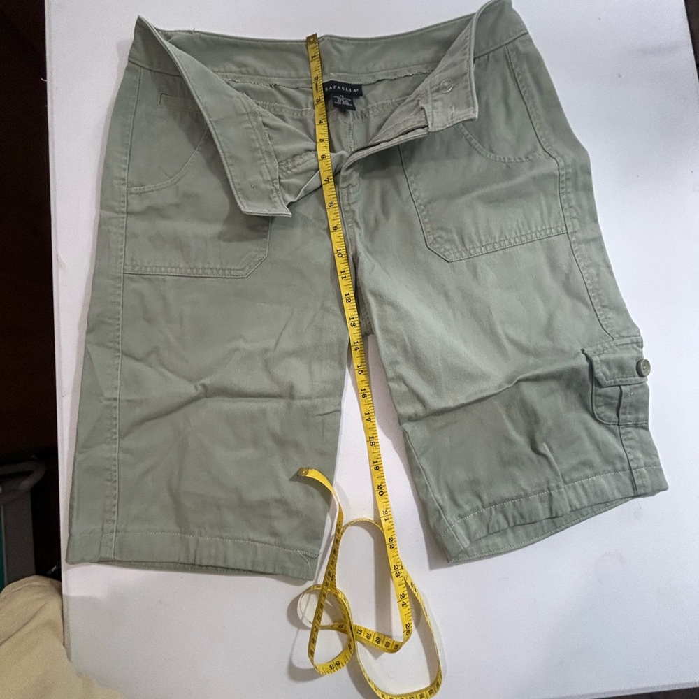 Olive Green Cargo Shorts size 12